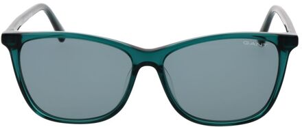 Gant Vierkante Zonnebril - maat Donkergroen