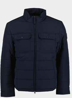 Gant Winterjack channel quilted jacket 7006344/433 Blauw - M