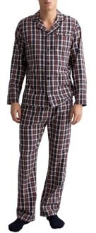 Gant Woven Cotton Check Pajama Set Versch.kleure/Patroon,Blauw,Geel - X-Large