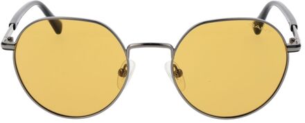 Gant Zilveren Metalen Zonnebril - One Size