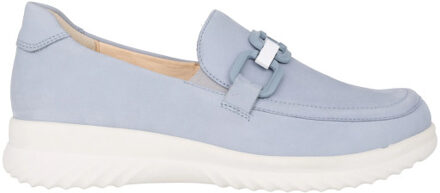 Ganter Heike dames instapper Blauw - 38,5