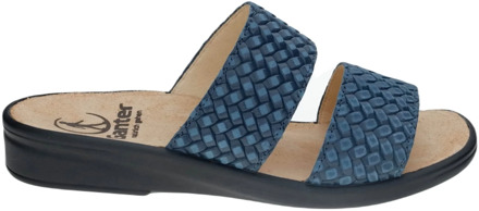 Ganter Sonnica dames sandaal Blauw - 35,5
