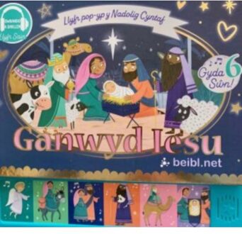 Ganwyd Iesu: Llyfr Popyp Y Nadolig Cyntaf - beibl.net