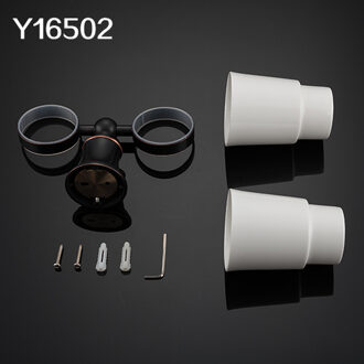 GAPPO Cup Tumbler Houders Messing Dubbele Cup Glazen houders Wandmontage badkamer Accessoires Tandenborstel tand bekerhouder