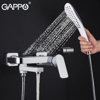 GAPPO rain shower faucet waterfall bath shower faucets Bathtub Faucet tap wall bathroom shower tap bath sink faucet shower