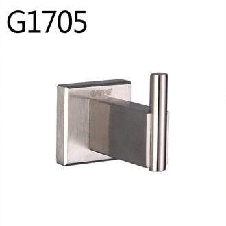 GAPPO Wall Mount Robe Haken Rvs Muur Coat Kleding Haken Handdoek Hanger Badkamer Accessoires Handdoek Houders Bad