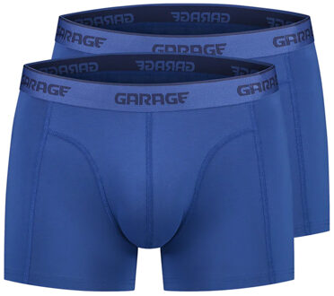 Garage 0855 2 pack boxershorts Blauw - L