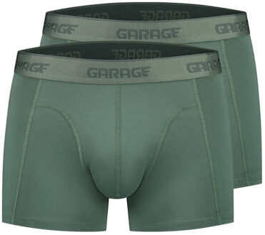 Garage 0855 2 pack boxershorts Groen - S