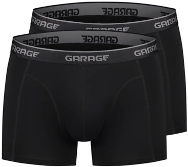 Garage 0855 2 pack boxershorts Zwart - M