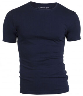 Garage 201 - T-shirt 1-pack Body Fit Ronde Hals Navy - M