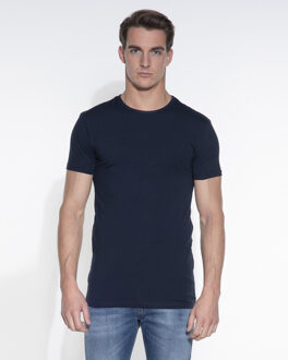 Garage 201 - T-shirt 1-pack Body Fit Ronde Hals Navy - XL