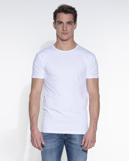Garage 201 - T-shirt 1-pack Body Fit Ronde Hals Wit - M