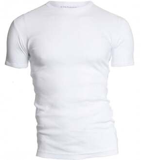 Garage 301 - T-shirt 1-pack Semi Body Fit Ronde Hals Wit - M