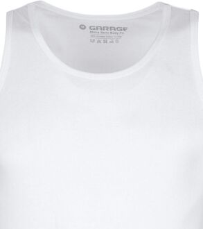 Garage 401 - Singlet 1-pack Semi Body Fit Singlet Wit - L