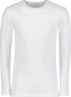 Garage Basic Longsleeve T-Shirt Stretch Wit - S,M,L,XL,XXL,3XL