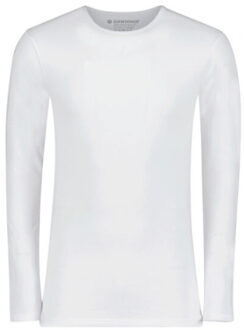 Garage Basic Longsleeve T-Shirt Stretch Wit - S,M,L,XL,XXL,3XL