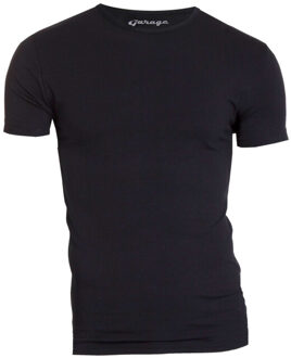 Garage Basis t-shirt ronde hals bodyfit zwart - XXXL