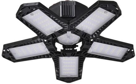 Garage Licht Vervormbare Opvouwbare Garage Plafondlamp Verstelbare Hoek 80W/100W Voor Led Garage Licht Indoor Outdoor 80W een stuk