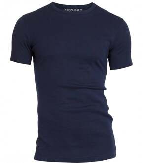 Garage T-shirt 1-pack Semi Body Fit Ronde Hals Navy (0301N)
