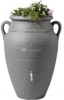 Garantia Regenton Antique Amphore Antraciet 250 liter Grijs