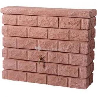 Garantia ROCKY muurton 400 ltr steenrood