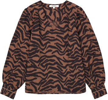 Garcia Blouse bruin - XS;S;M;L;XL;XXL