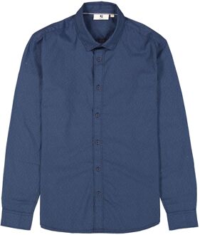 Garcia Casual Shirt donker blauw - M;L