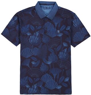 Garcia Poloshirt donker blauw - S;M;L;XL