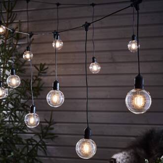Garden 24 LED lichtketting Deco Extra, uitbreiding zwart, helder