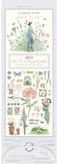 Garden Days Slim Calendar 2025 - Calendars, Carousel