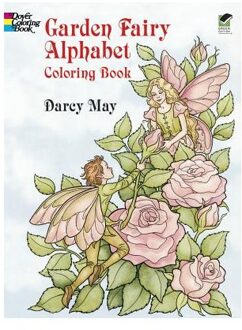 Garden Fairy Alphabet Coloring Book