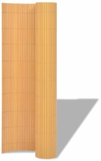 Garden fence Double-sided 90 × 500 cm yellow
