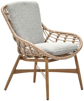 Garden Impressions Castello loungestoel - Natural rotan Beige