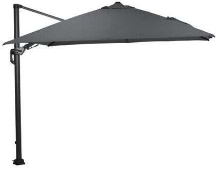 Garden Impressions Hawaii parasol Deluxe 300 x 300 cm. - Donkergrijs