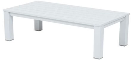 Garden Impressions Lincoln lounge tafel 140x70 mat wit