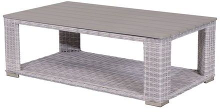Garden Impressions Tennessee lounge tafel 140x80 cloudy Grijs