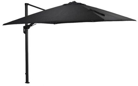 Garden Impressions Zweefparasol Hawaii Deluxe 300x300 d. grijs-zwart