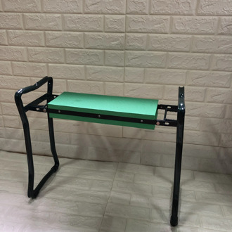 Garden Kneeler and Seat Folding Stainless Steel Garden Stool with Tool Bag EVA Kneeling Pad Gardening Gifts Supply