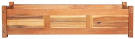 Garden Planter Acacia Wood 100x30x25 cm