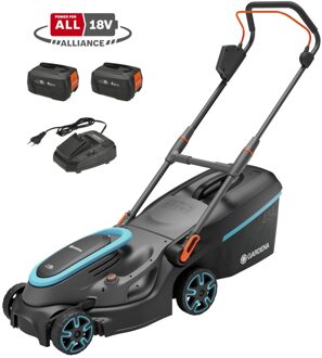 Gardena Accugrasmaaier PowerMax 37/36V P4A Set Grasmaaier