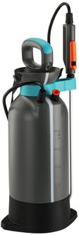 Gardena drukspuit Comfort 150 cm 5 liter staal zwart