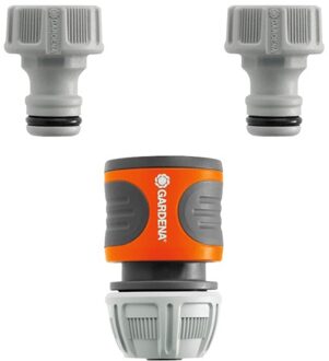 Gardena Koppeling Aansluitset Slangstuk en twee kraanstukken 4078500010429