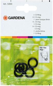 Gardena O-ring 9 mm 5 stuks