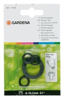 Gardena ringenset rubber 1" 4-delig