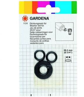 Gardena ringenset rubber 3/4" 4-delig