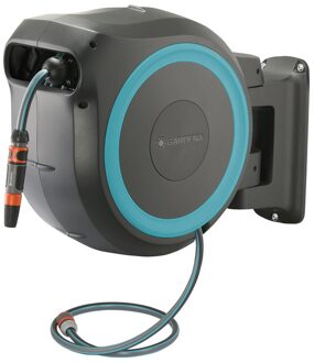 Gardena RollUp Wandslangenbox 35 m - Antraciet Blauw, Grijs