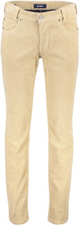 Gardeur Beige Slim Fit 5-Pocket Jeans Gardeur , Beige , Heren - W40 L34,W38 L34,W44 L34,W34 L34