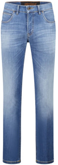 Gardeur Blauwe Denim Jeans Gardeur , Blue , Heren - W38 L34