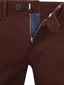 Gardeur Chino Benny 3 Bordeaux Rood - 26,46,50,54,56,98