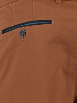 Gardeur Katoenen broek hose flatfront modern fit benny-3 417861/1028 - maat 28 Bruin